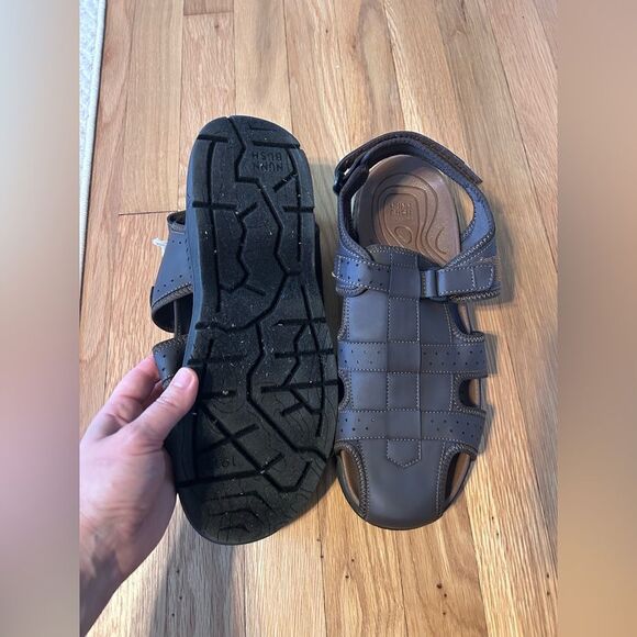 New Nunn Bush Men\'s Closed Toe Fisherman Sandals Size 12 main image 4